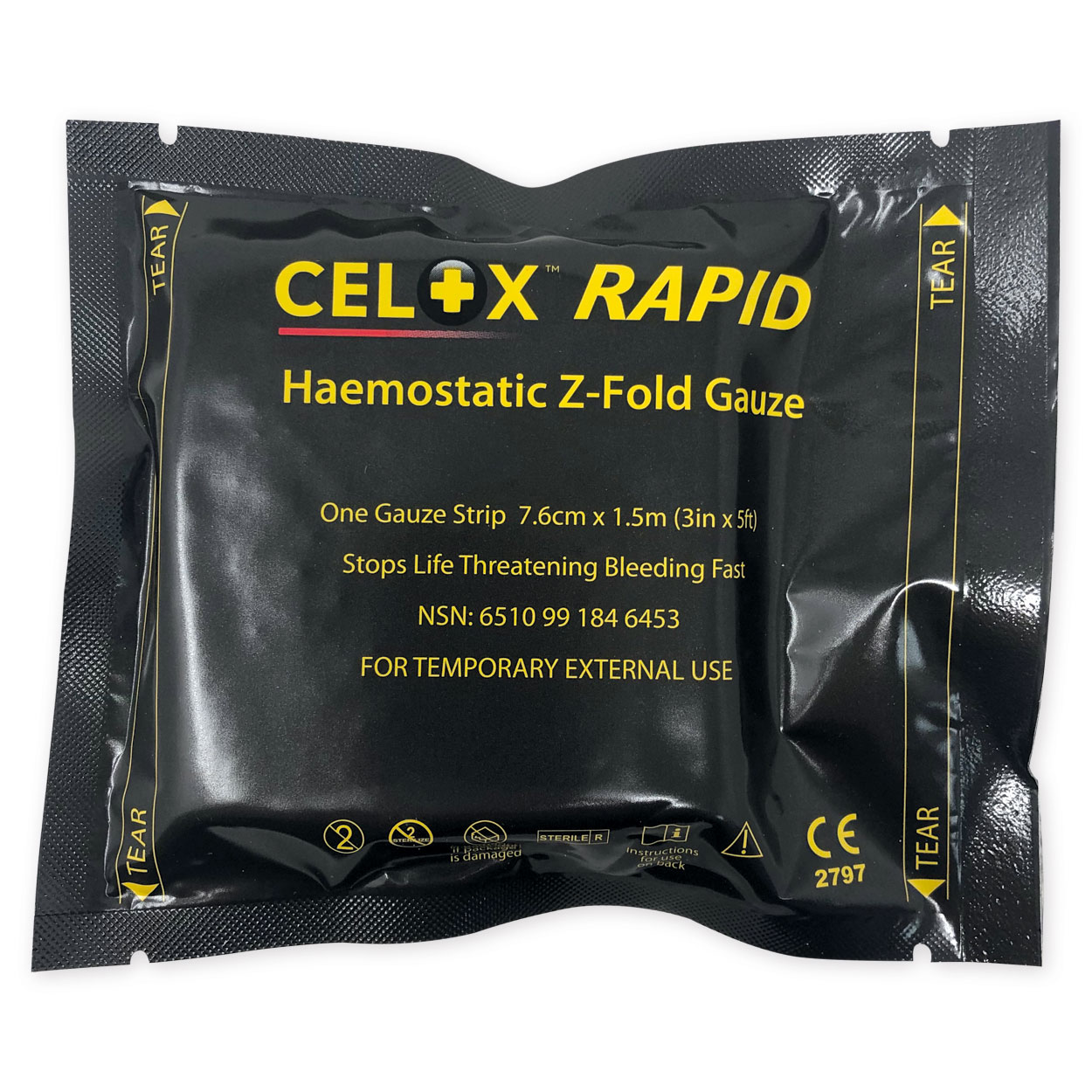 CELOX™ RAPID Gauze Z-Fold CELOX™ RAPID Gauze Z-Fold