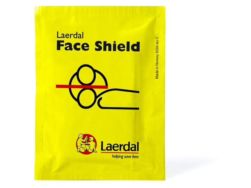 Face Shield Notfallbeatmungstuch, Standard - Packung à 50 Stück Face Shield Notfallbeatmungstuch, Standard - Packung à 50 Stück