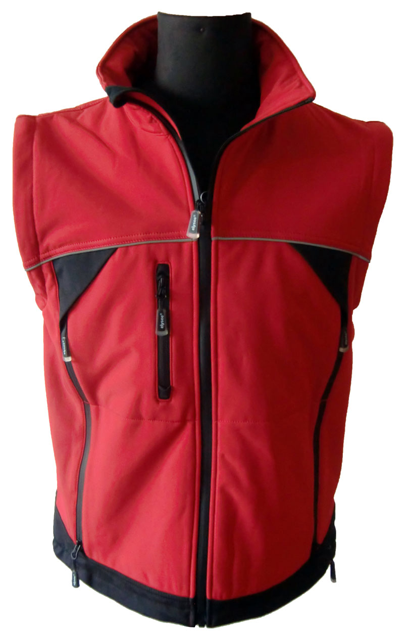 Softshelljacke, rot