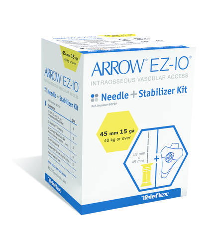 EZ-IO Nadel-SET 15 G in 45 mm, gelb - Packung à 5 Sets EZ-IO Nadel-SET 15 G in 45 mm, gelb - Packung à 5 Sets