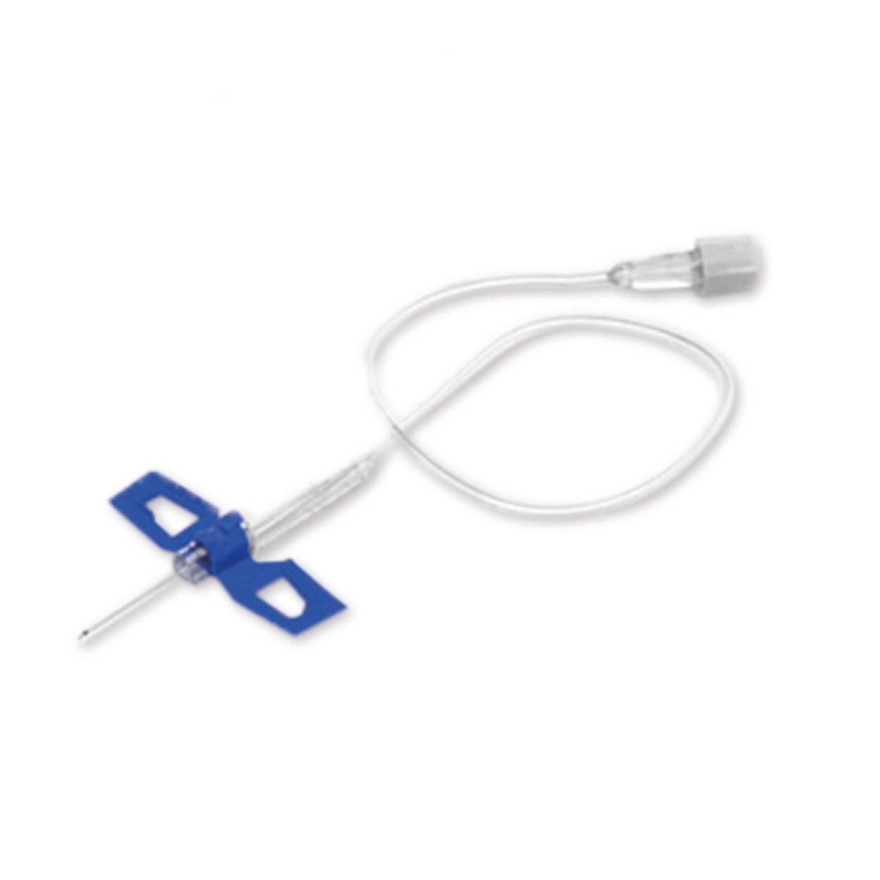 Venofix® Safety, 0,65 x 19 mm, 30 cm Schlauchlänge, G 23 blau - Packung à 50 Stück