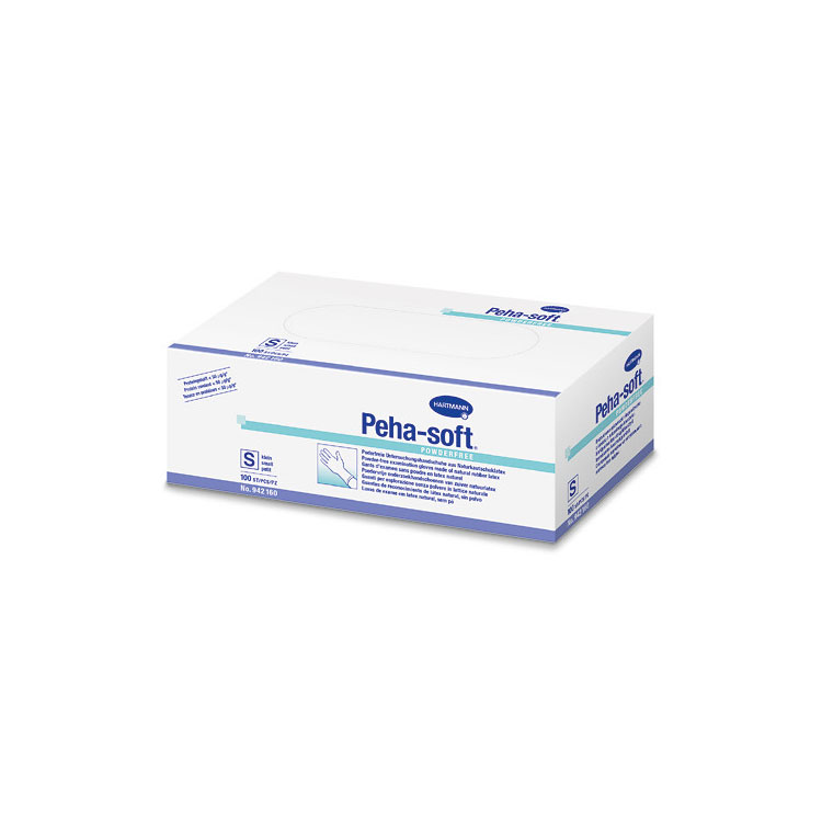 Peha-soft®  powderfree Untersuchungshandschuhe - Packung à 100 Stück