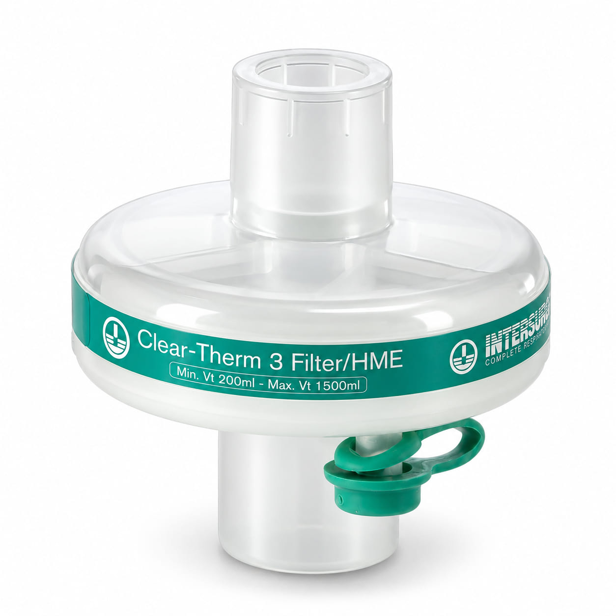 Bakterienfilter / Virenfilter Clear Therm HMEF mit Luer Port - Packung à 150 Stück