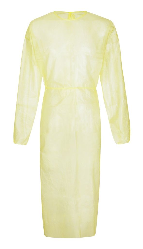 SplashCoat+ Schutzkittel in gelb