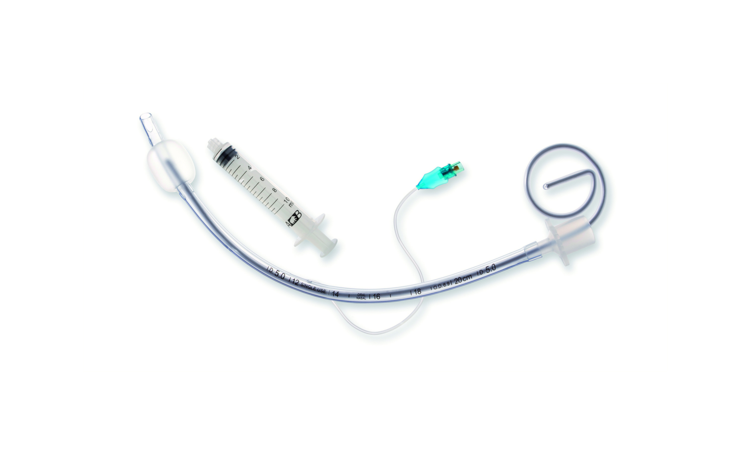 Endotrachealtuben-Set - 10 Stück