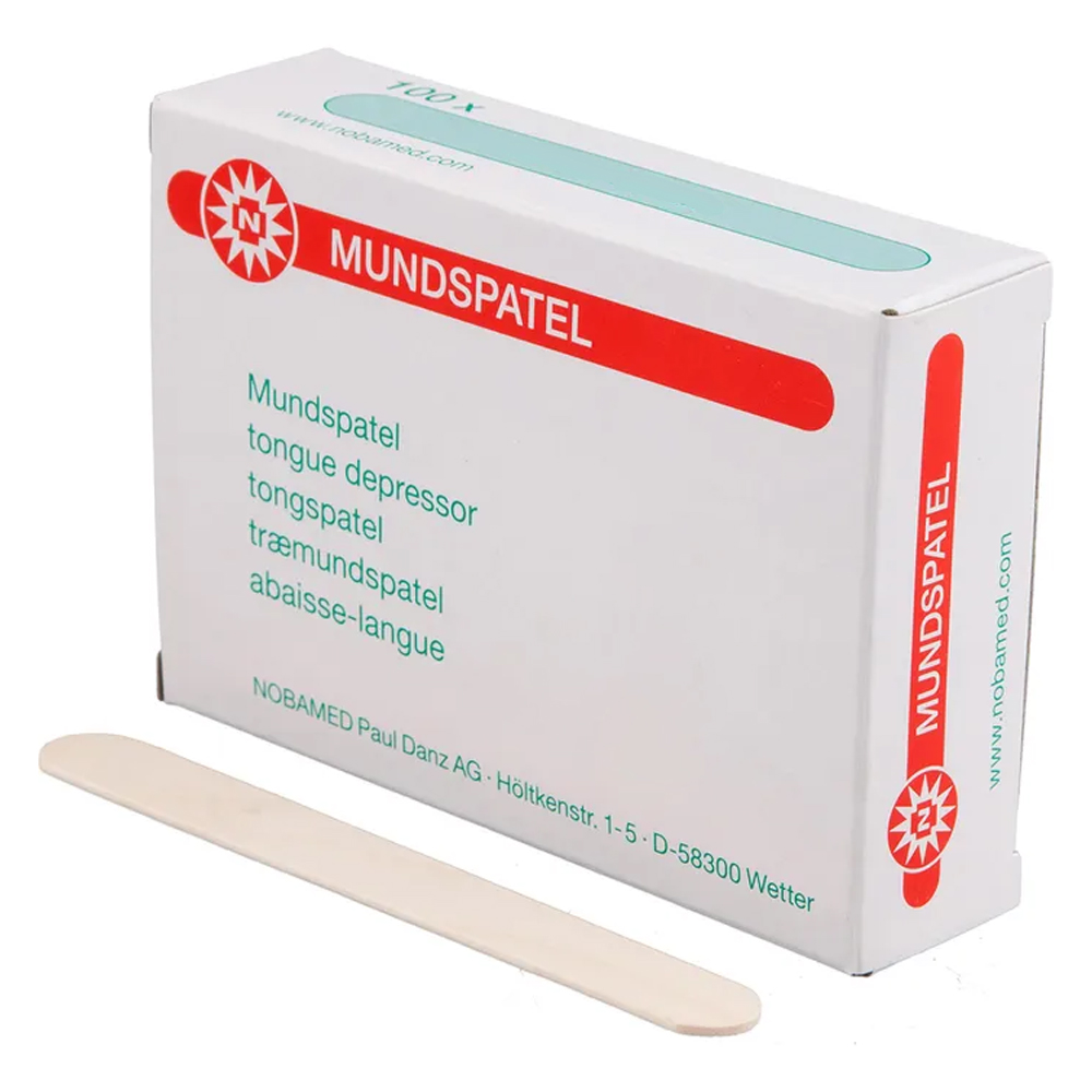 Holzmundspatel, steril - Packung à 100 Stück