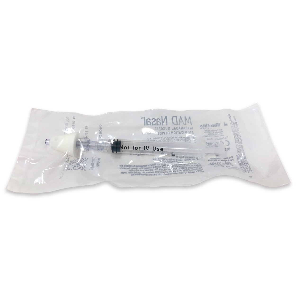 Nasalzerstäuber MAD100 Set inkl. 3ml Luer-Lock-Spritze - Packung à 25 Stück Nasalzerstäuber MAD100 Set inkl. 3ml Luer-Lock-Spritze - Packung à 25 Stück