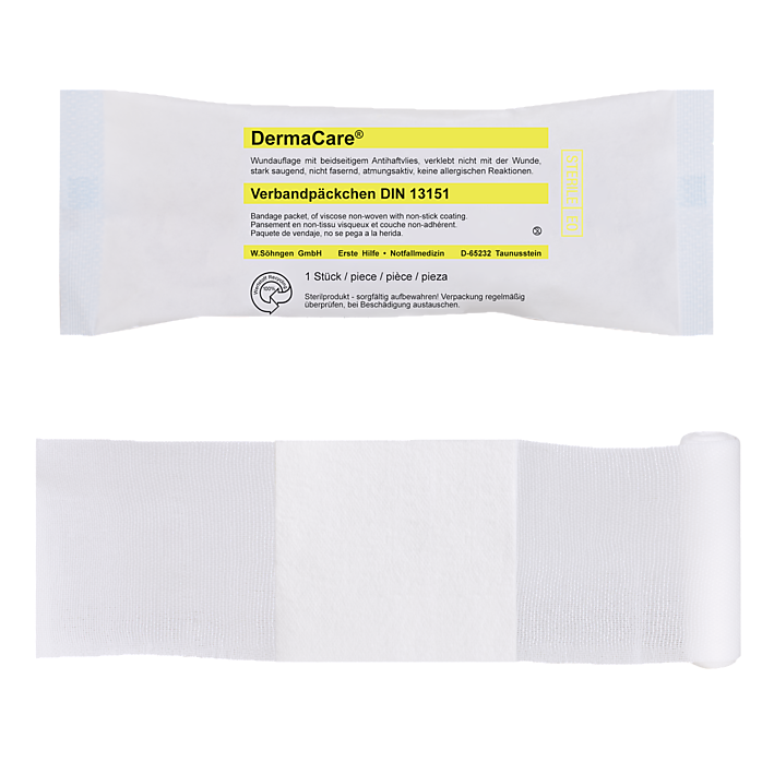 Söhngen DermaCare® Verbandpäckchen DIN 13151 klein 6 cm x 3 m Söhngen DermaCare® Verbandpäckchen DIN 13151 klein 6 cm x 3 m