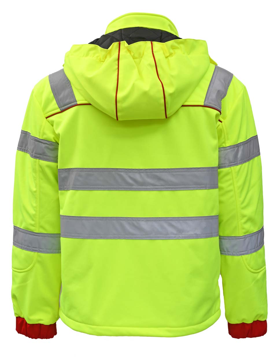 Softshelljacke Dynamic in rot/neongelb Softshelljacke Dynamic in rot/neongelb