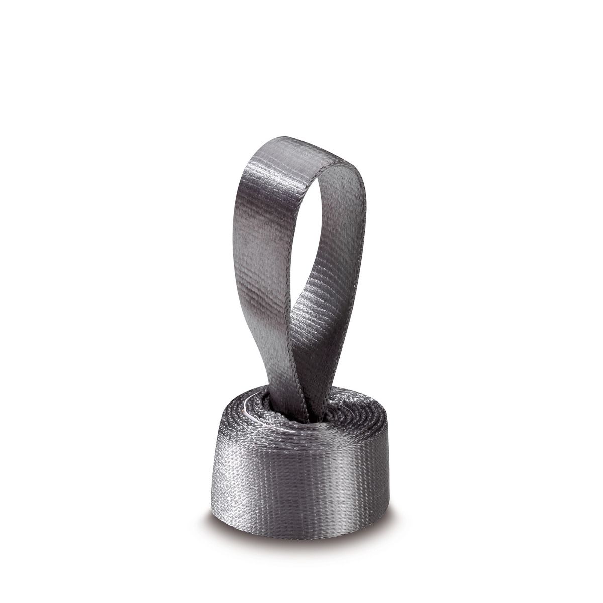 Bandschlinge in grau, 60 cm
