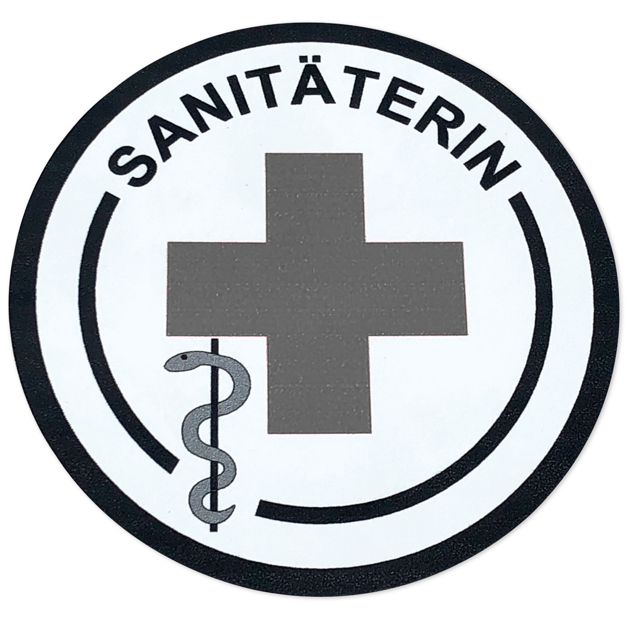 Auto-Haftplakette Sanitäterin Auto-Haftplakette Sanitäterin