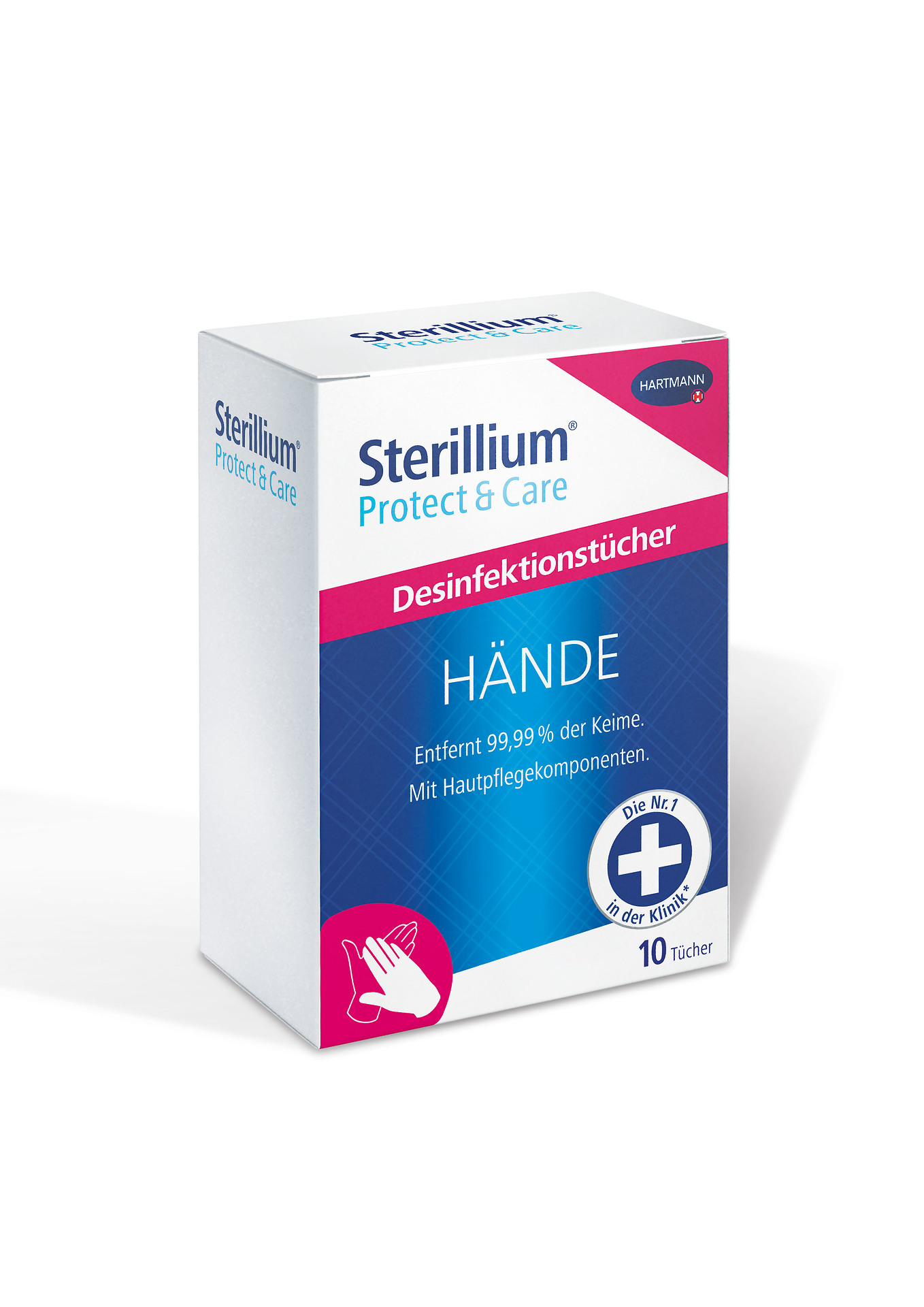 Sterillium® Protect & Care Händedesinfektionstücher 10 Tücher