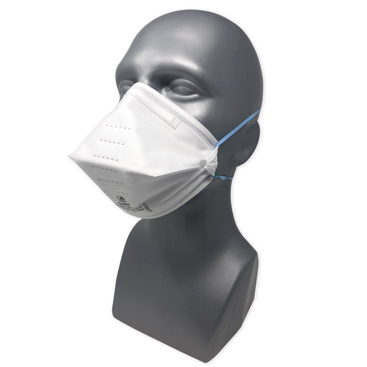FFP2 ohne Ventil NR D Atemschutzmaske "Comfort", filtrierende Halbmasken 