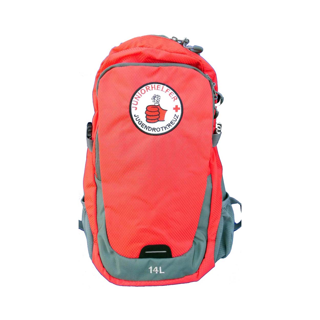 Juniorhelferrucksack in rot + Füllung 