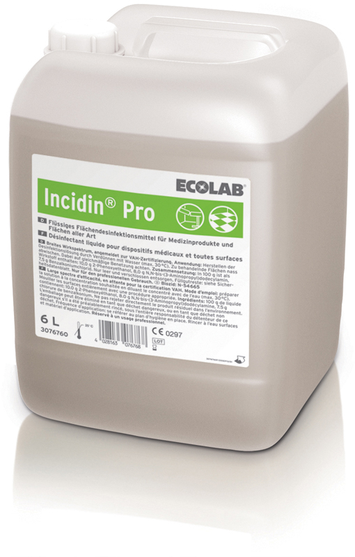 Incidin Pro Flächendesinfektion, 6 Liter Kanister