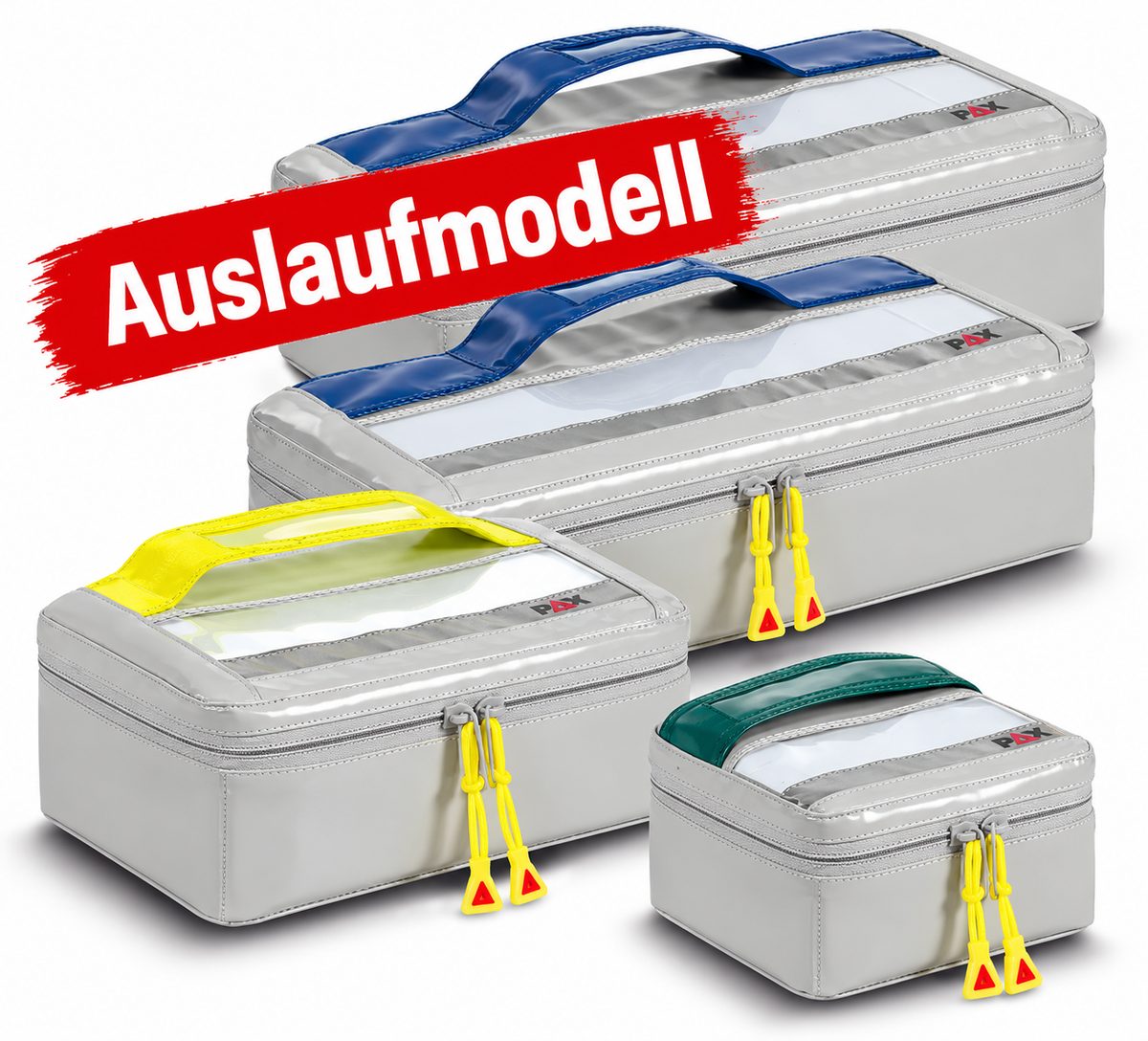 **AUSLAUFMODELL** P5/11 - Klarsichtmodul-Set 2, PAX-Tec in grau