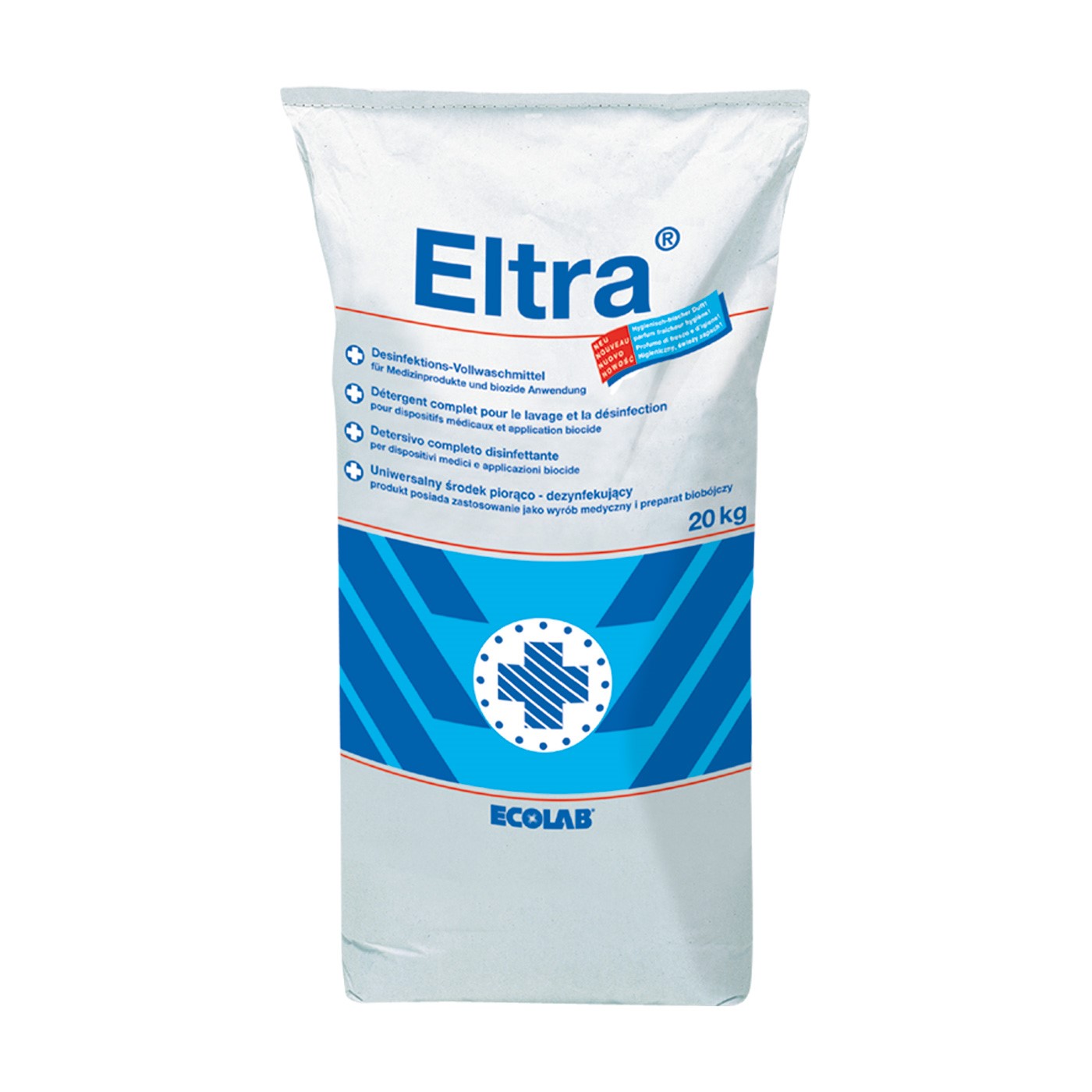 Eltra Desinfektions-Vollwaschmittel, 20 kg Sack
