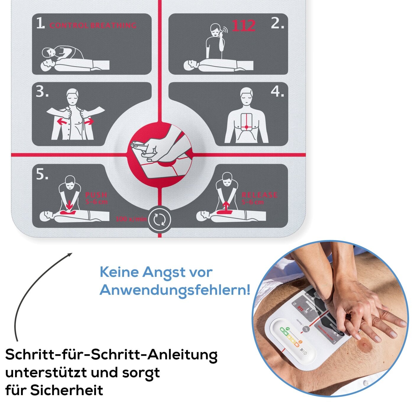 LifePad® - Hilfsprodukt für die Reanimation