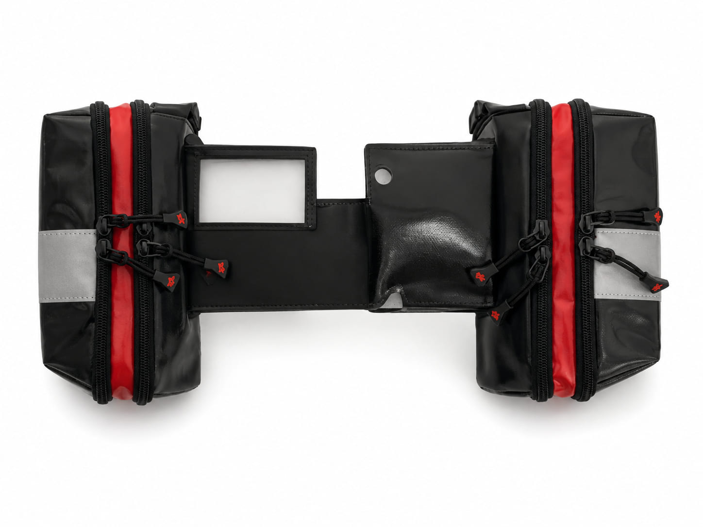 Zubehörtasche PAX XL rot/schwarz für Patientenbox C3