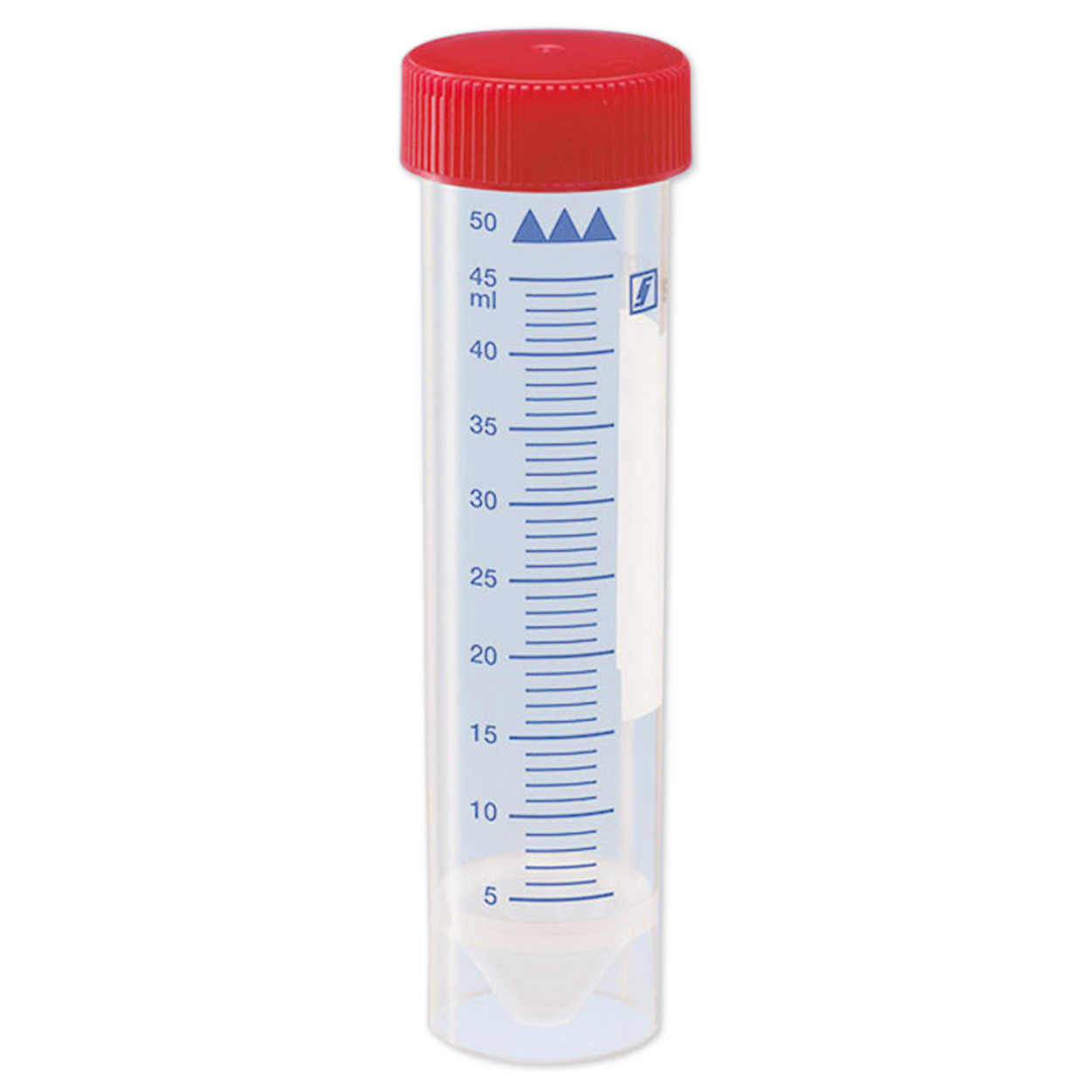 Schraubröhrchen 50 ml, Spitzboden, steril - Packung à 25 Stück
