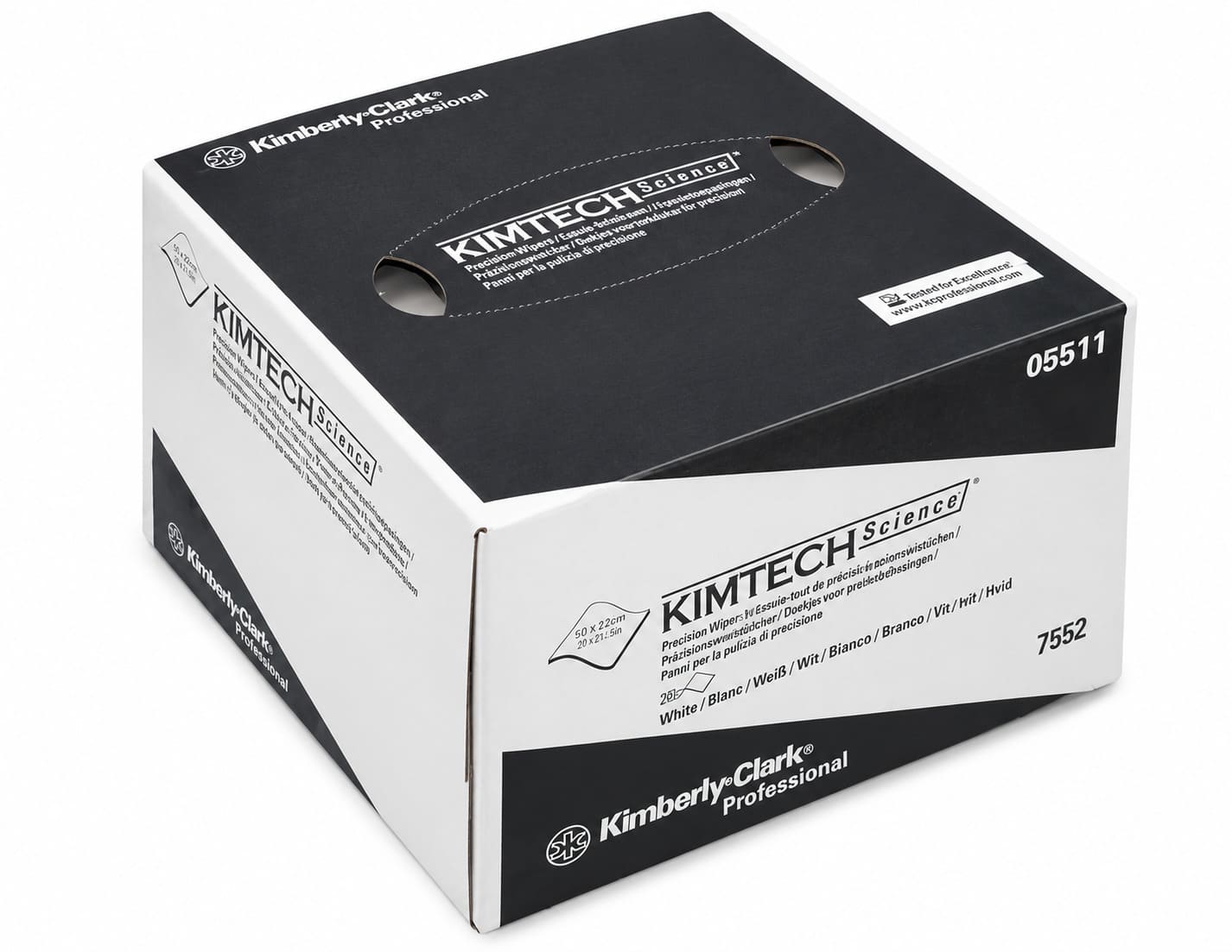Kimberly Clark 7552 Kimtech Science Präzisionstücher / Mehrzwecktücher - Box à 280 Stück