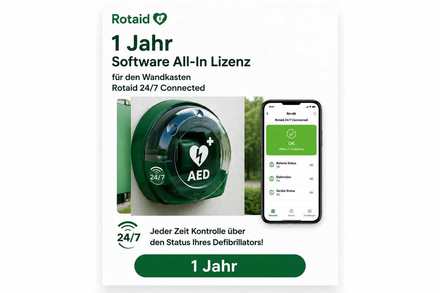 Rotaid - 1 Jahr Software All-In Lizenz