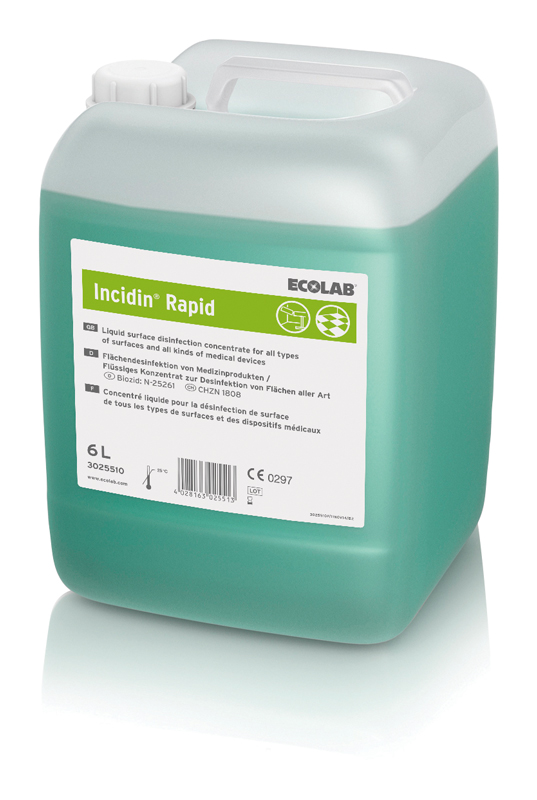 Incidin® Rapid Desinfektionsreiniger, 6 Liter Kanister