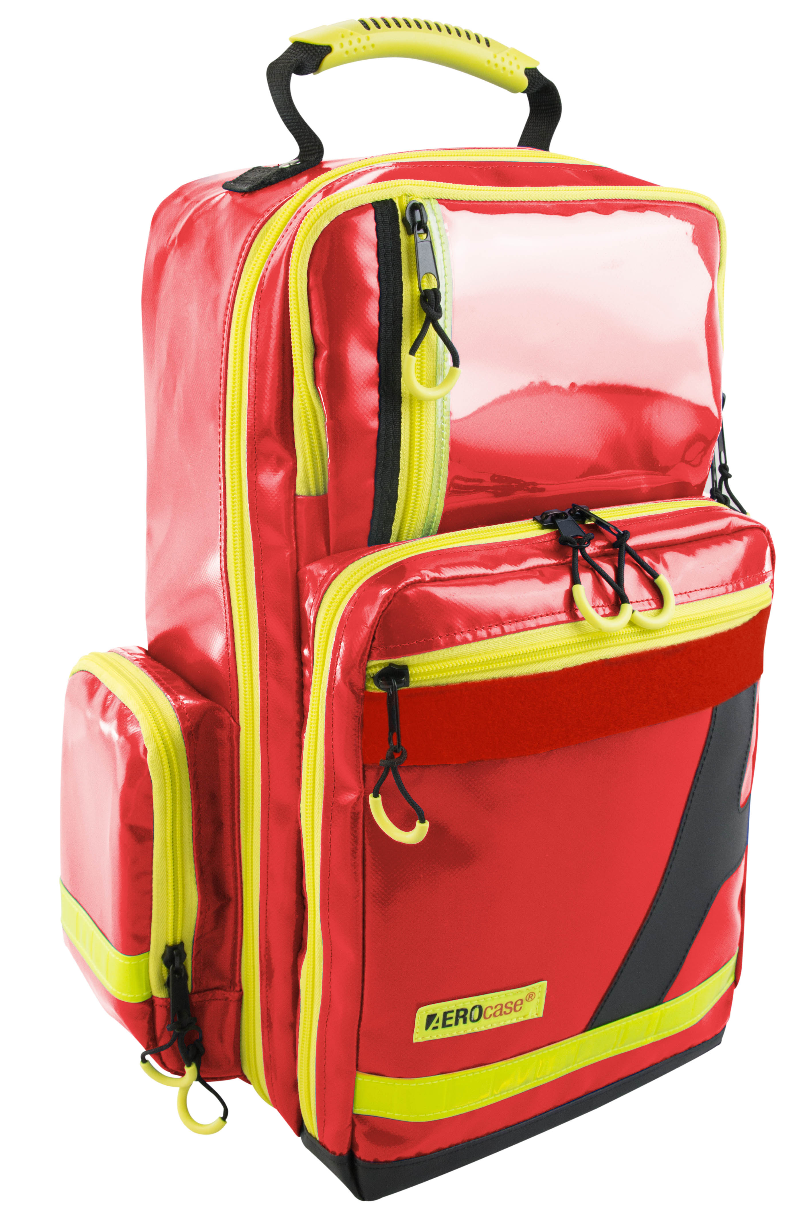 Notfallrucksack AEROcase RPL gefüllt EASY Söhngen ROT (Arzt Praxis DIN  13157)