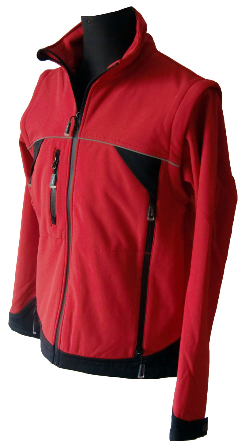 Softshelljacke, rot