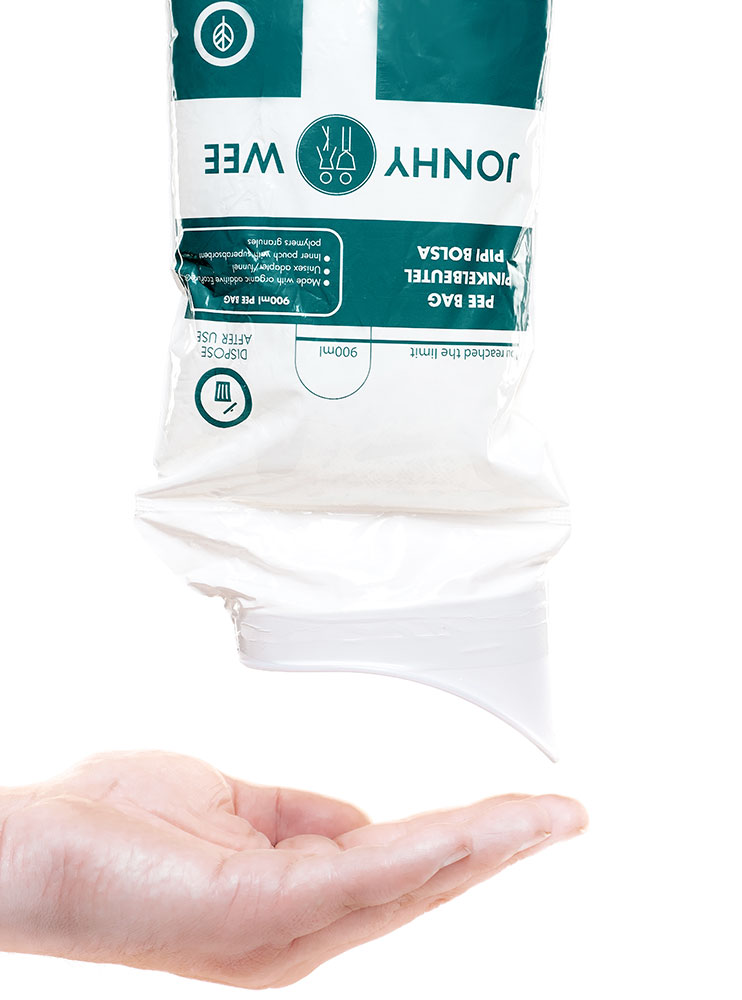 Jonhy Wee Unisex Pinkelbeutel, 900 ml, Packung à 3 Beutel Jonhy Wee Unisex Pinkelbeutel, 900 ml, Packung à 3 Beutel
