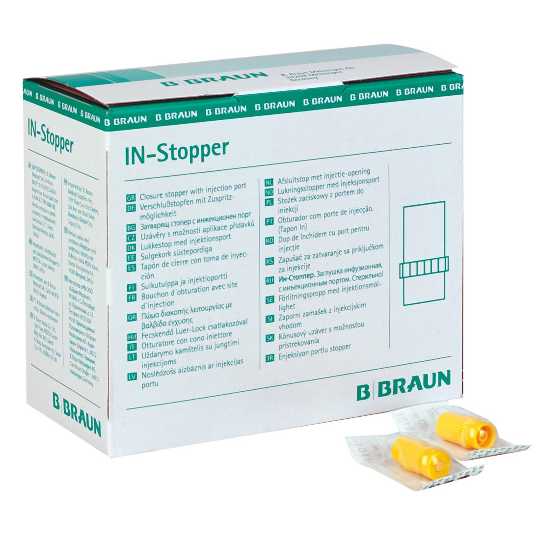 IN-Stopper, gelb - Packung à 100 Stück 
