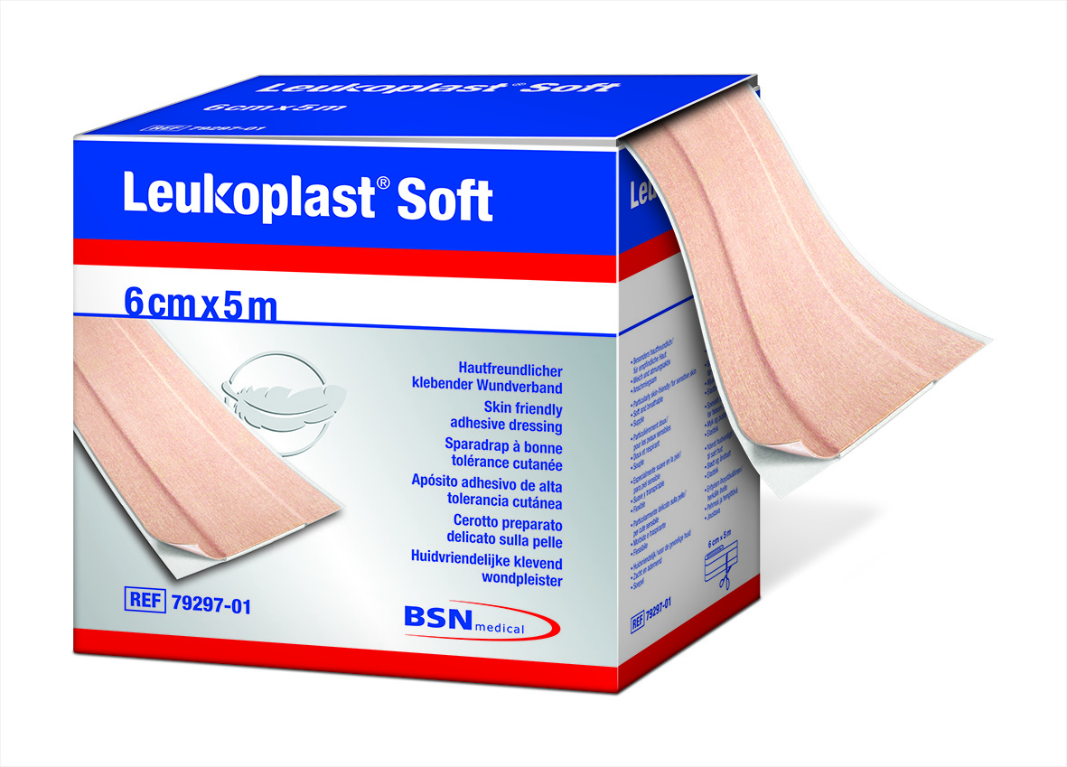 Leukoplast Soft Wundpflaster 1,9 cm x 7,2 cm - Packung à 100