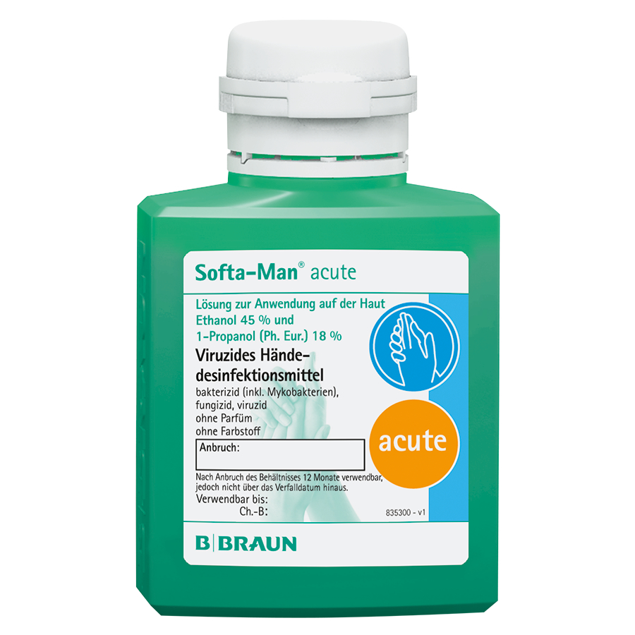 Softa-Man® acute, Flasche, 100 ml - Karton à 20 Flaschen
