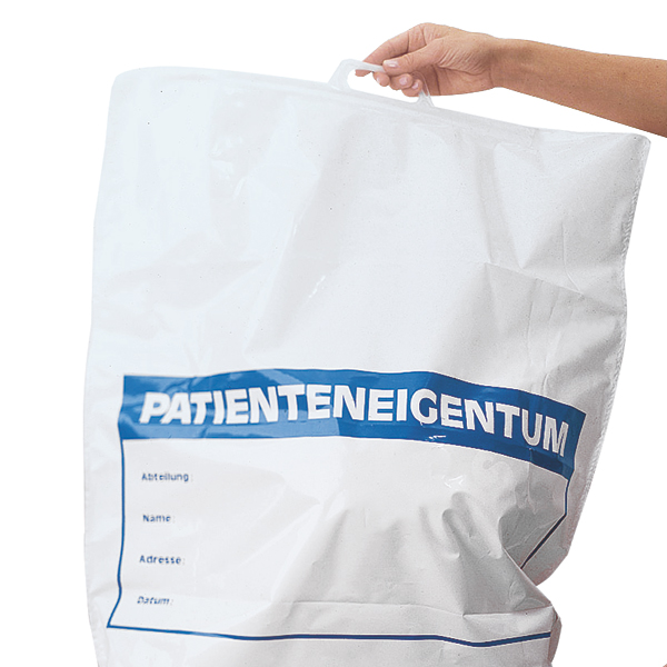 Tragetaschen "Patienteneigentum", 57 x 50 cm - Packung à 250 Stück