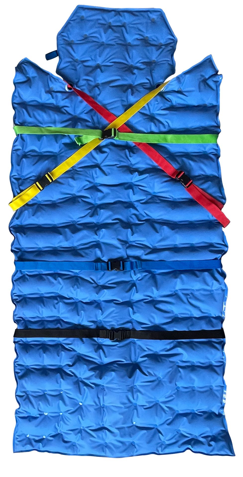 X-BOON TWO PLUS Vakuummatratze inkl. Set mit Patientengurten