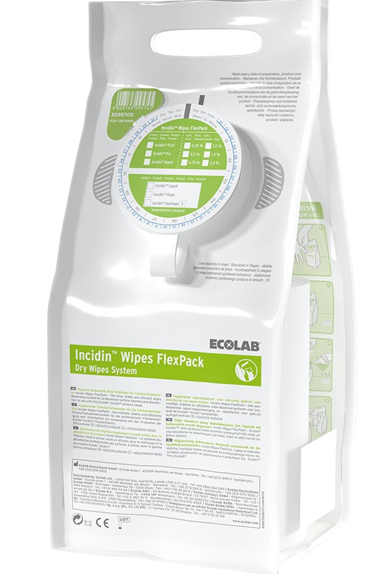 Incidin™ Wipes FlexPack Einweg-Tuchspender 99 Tücher