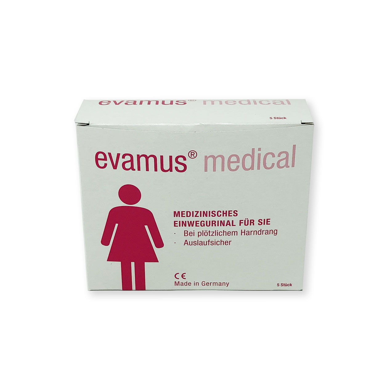 Evamus Taschen-Örtchen Frauen 750 ml - 5er Pack