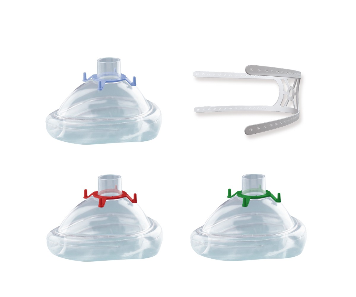 CPAP-/NIV-Einmalmasken mit Luftkissen - Set mit 3 Größen CPAP-/NIV-Einmalmasken mit Luftkissen - Set mit 3 Größen