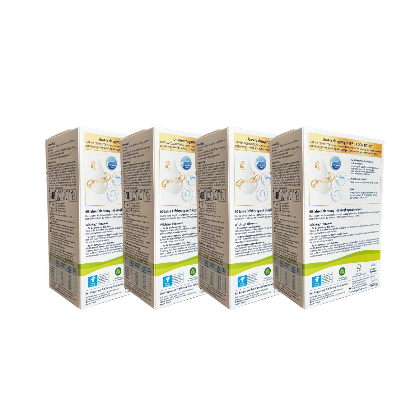 HiPP HA 1 COMBIOTIK® Milchnahrung 4er Pack