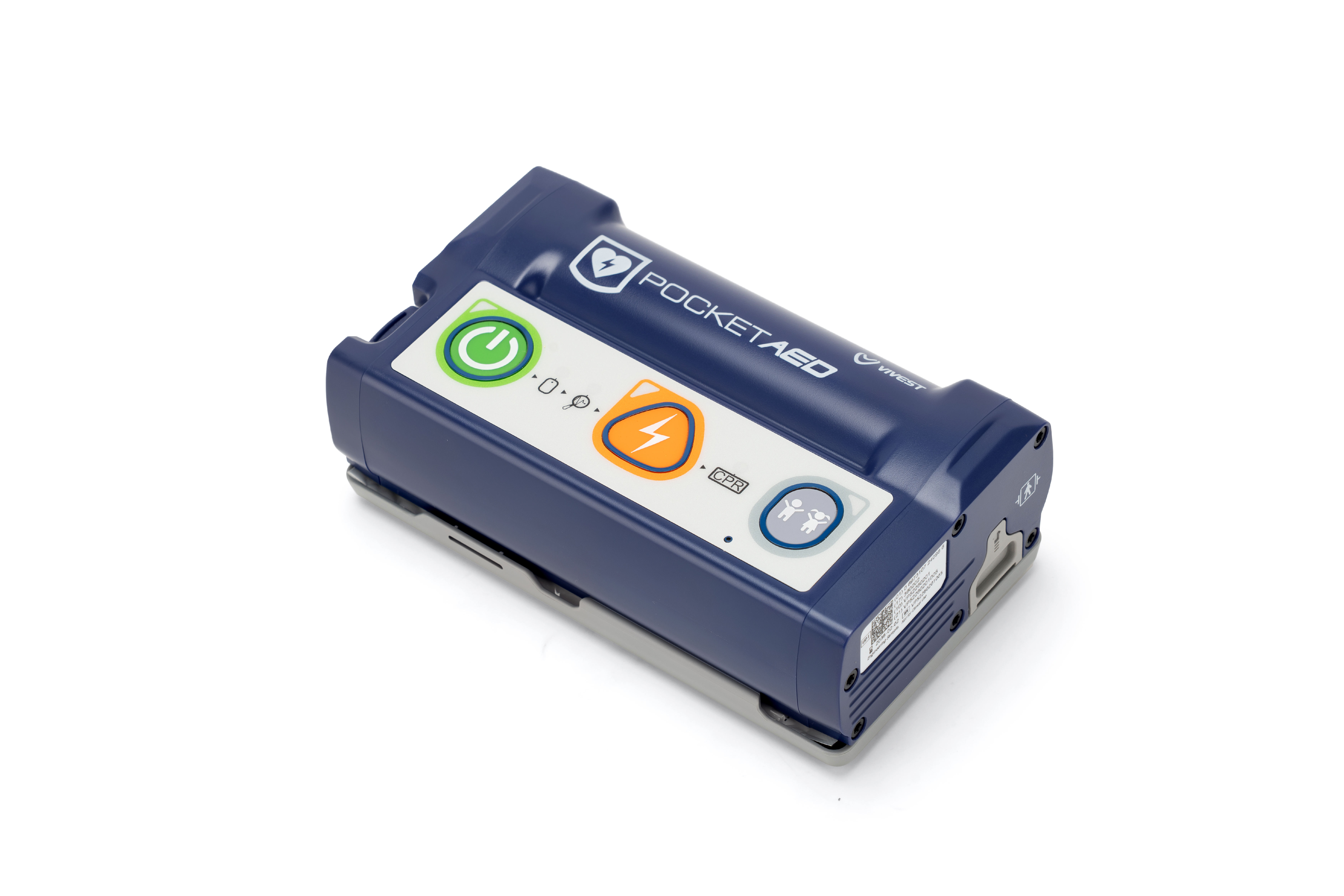 ViVest P3 Pocket AED mit Kindermodus inkl. Batterie + eSIM - halbautomatisch