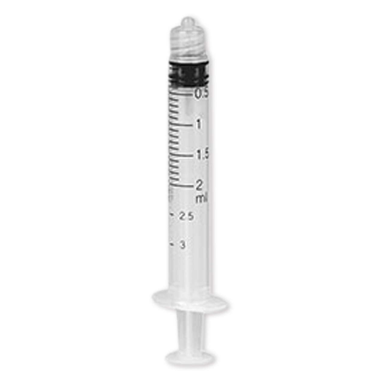 Einmalspritze, Luer Lock, 2/3 ml - Packung à 100 Stück