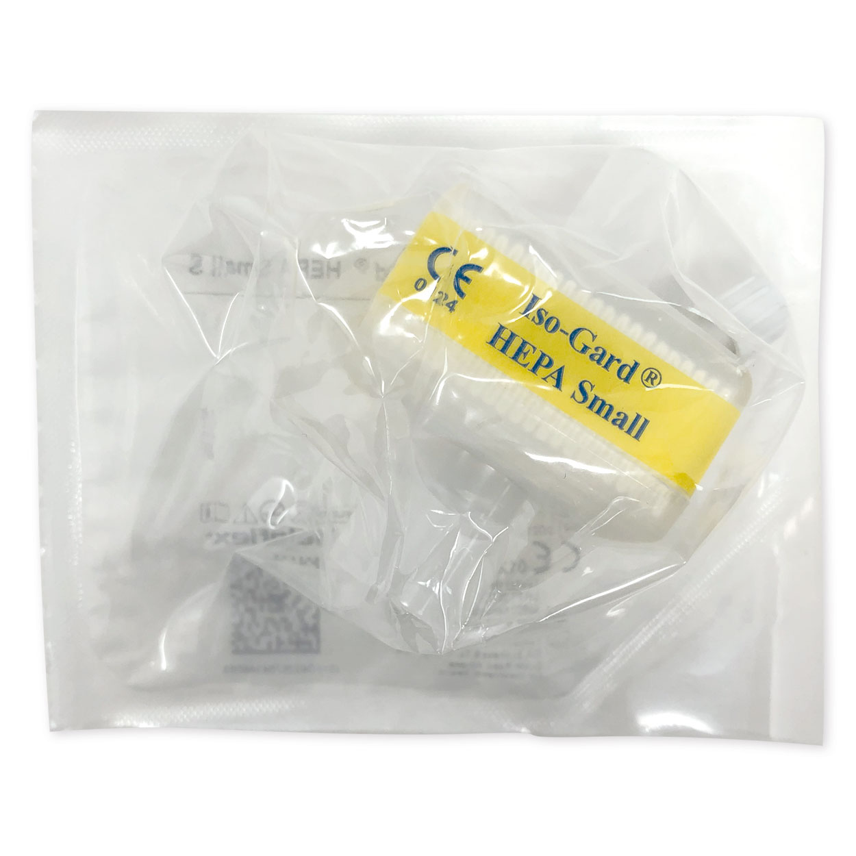 Iso-Gard HEPA Small Filter, mit Port, gerade Iso-Gard HEPA Small Filter, mit Port, gerade