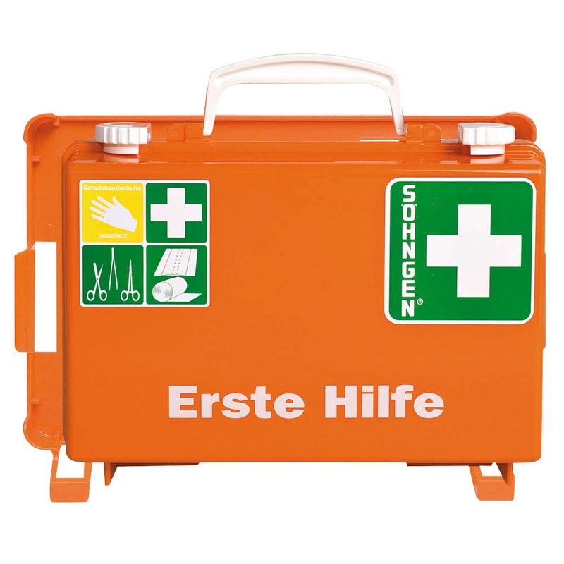 Erste Hilfe-Koffer QUICK-CD Norm orange