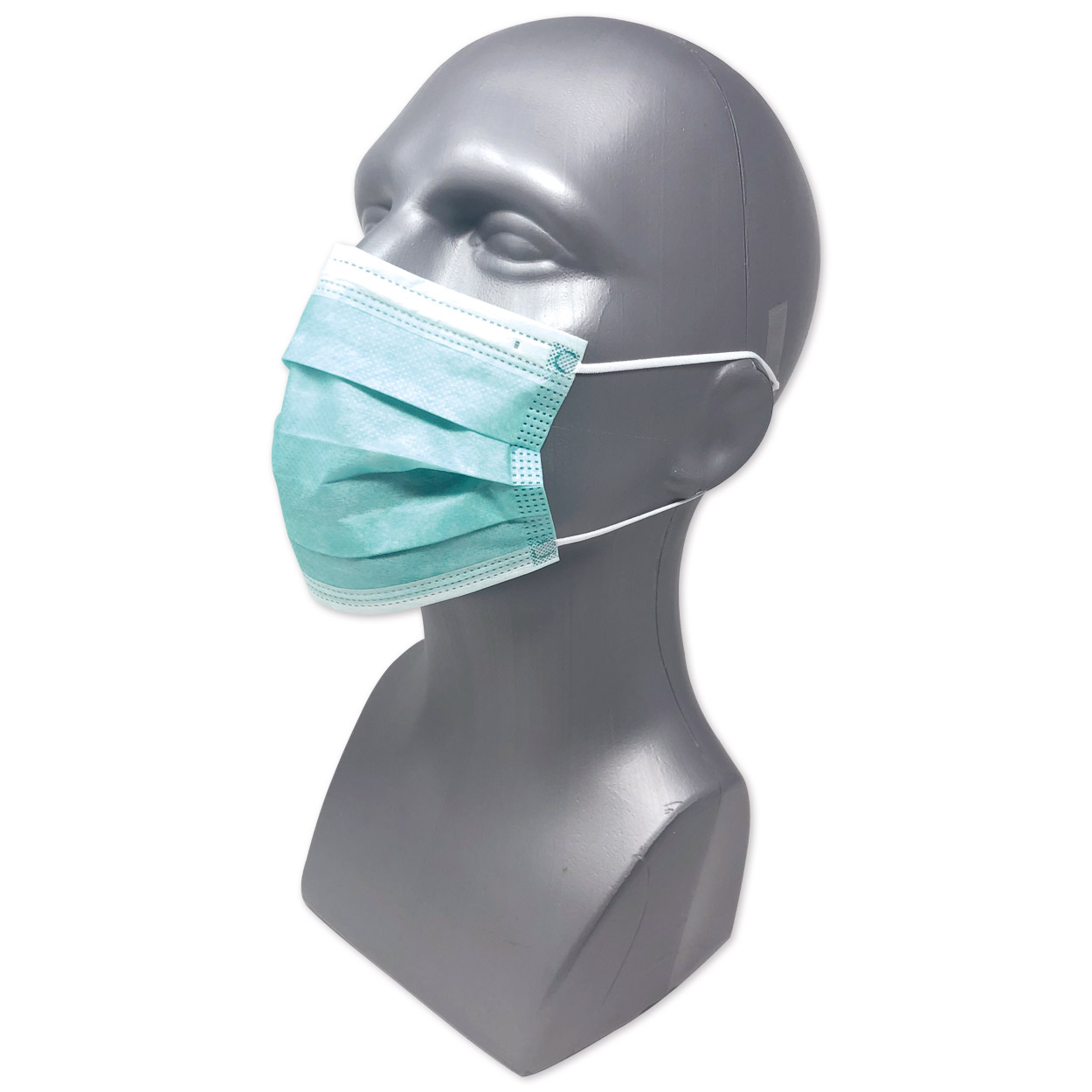 Mundschutz OP-Maske MediPro Loop in grün - Packung à 50 Stück