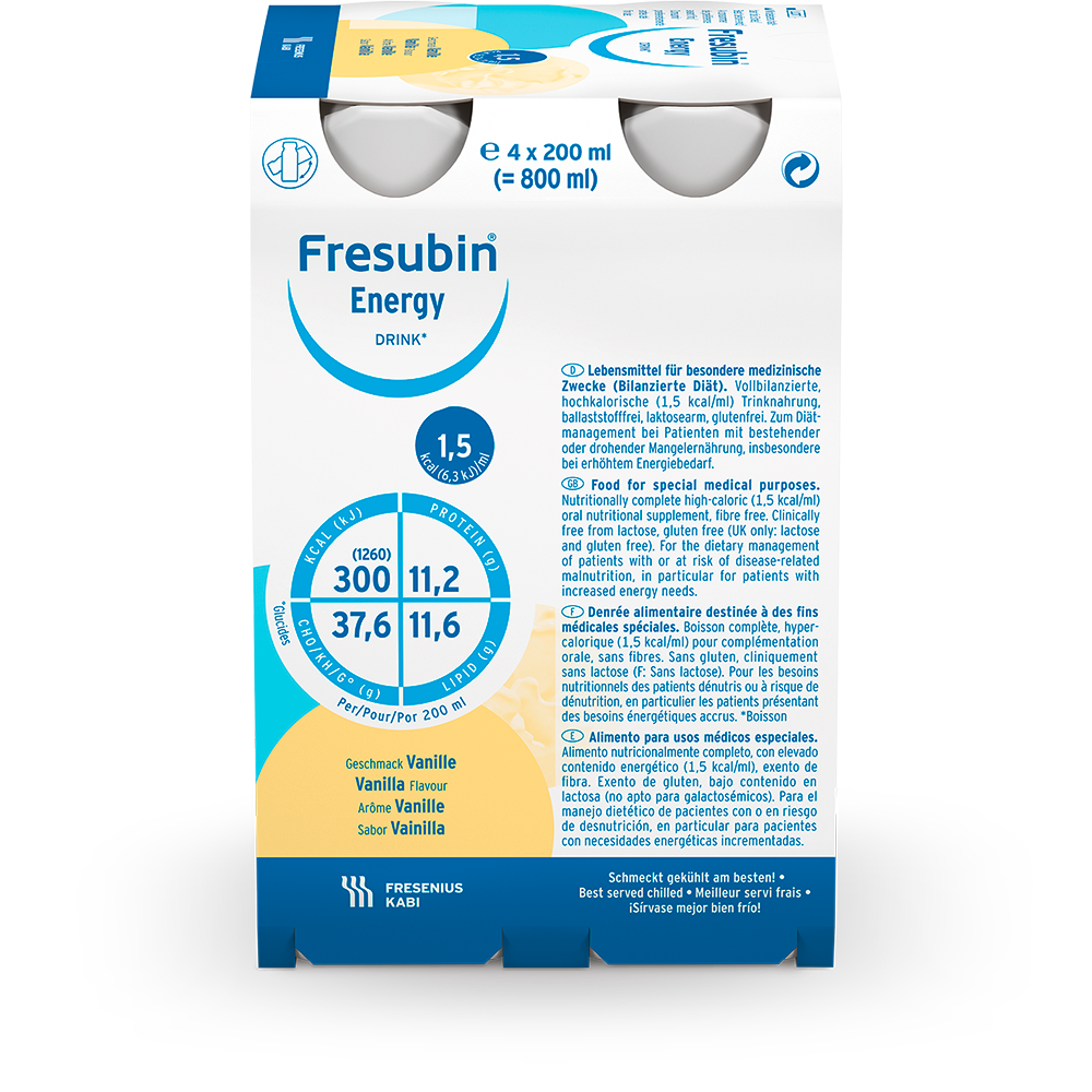 Fresubin Energy Drink Vanille, Trinkflasche 24 x 200ml