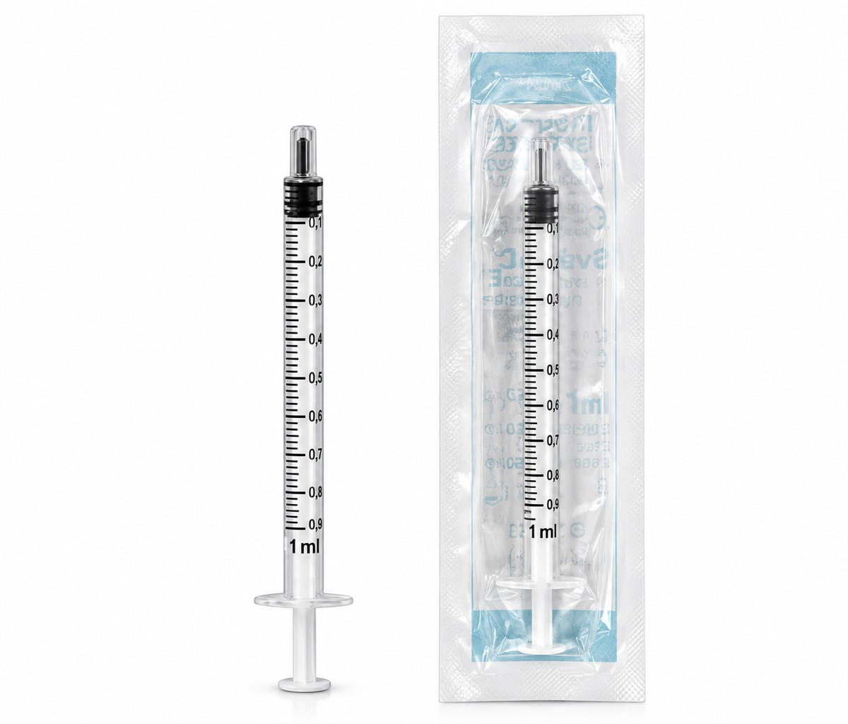 Insulinspritze 1ml U 40 - Packung à 100 Stück
