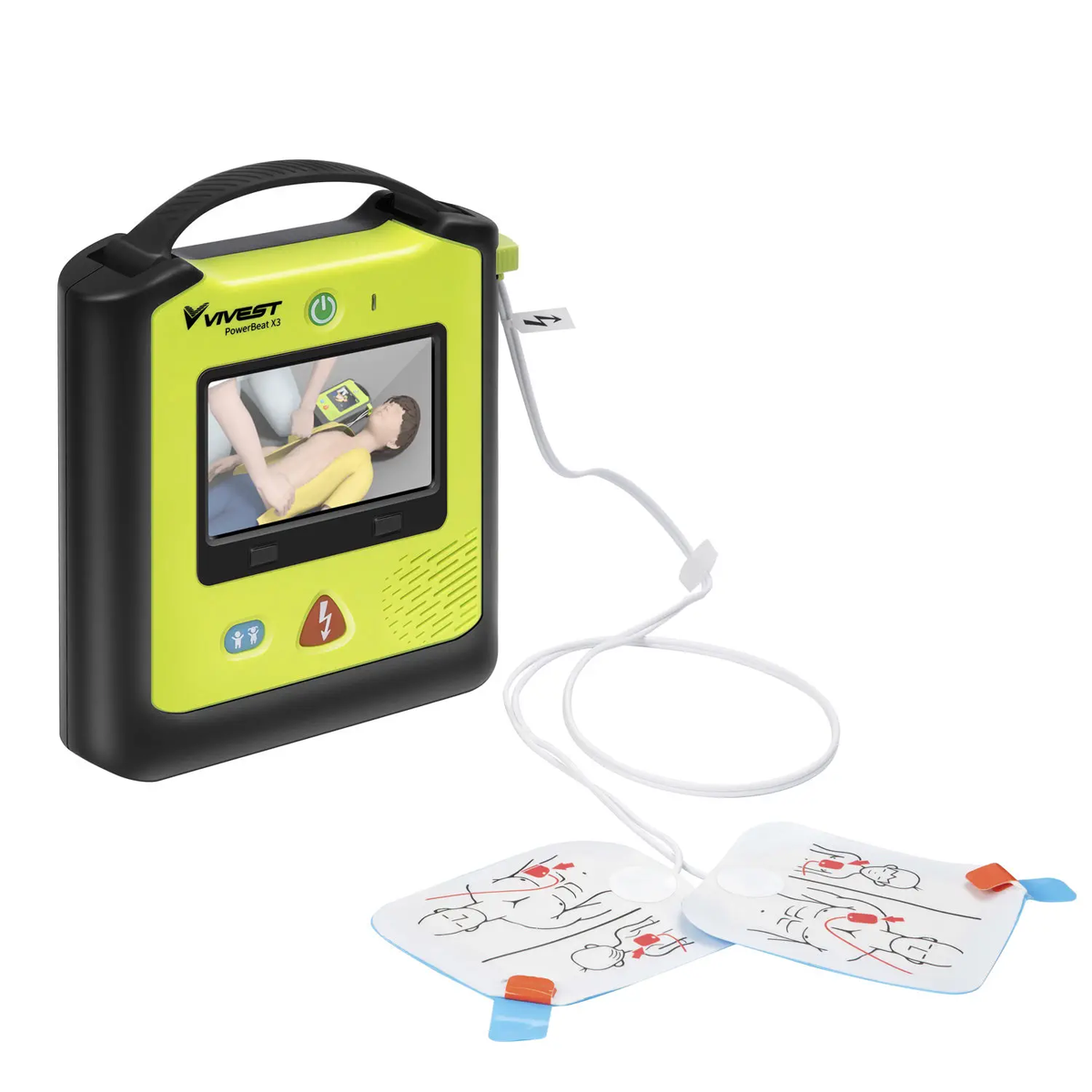 ViVest PowerBeat X3 Defibrillator 