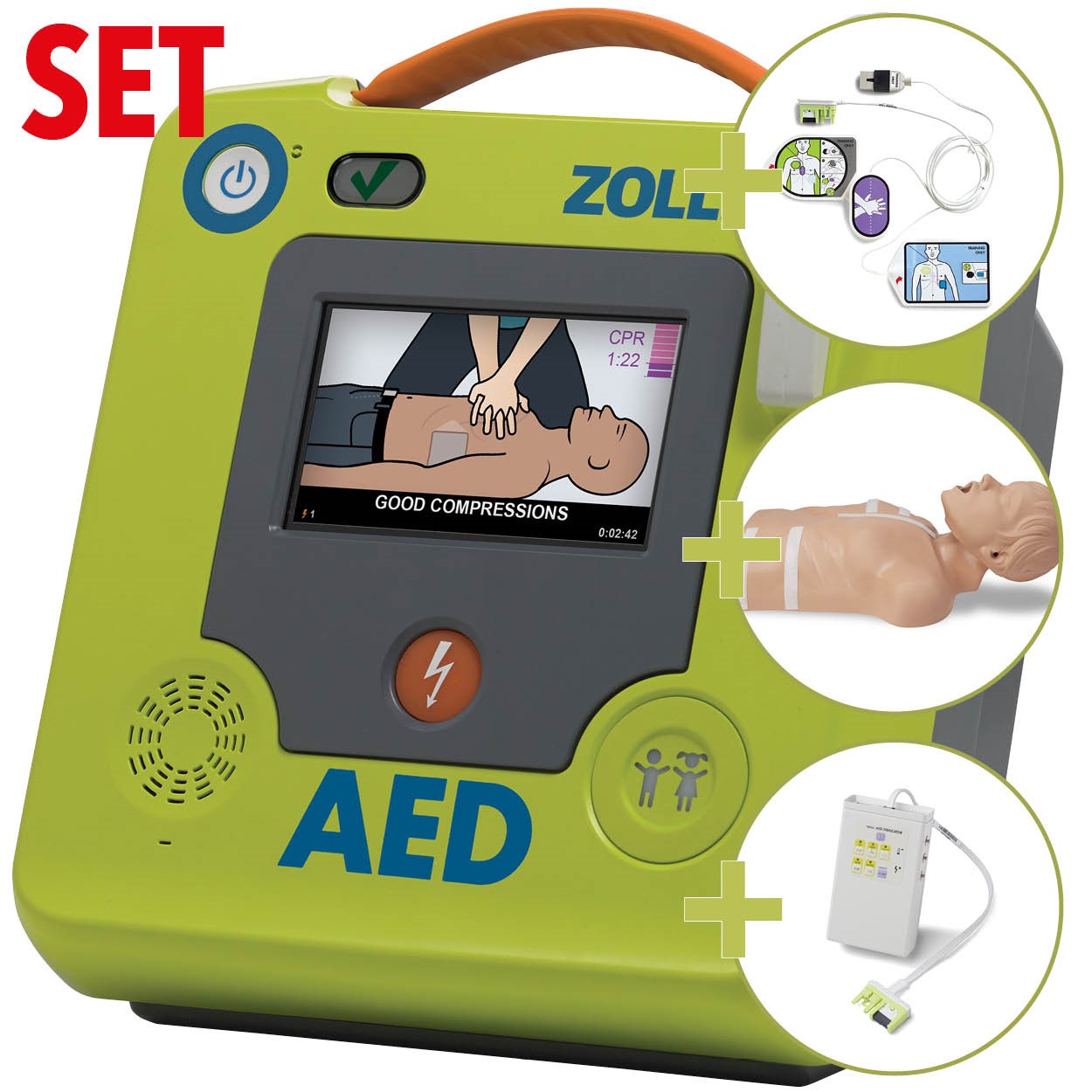 AED 3™ - Halbautomat inkl. Demo Set II AED 3™ - Halbautomat inkl. Demo Set II