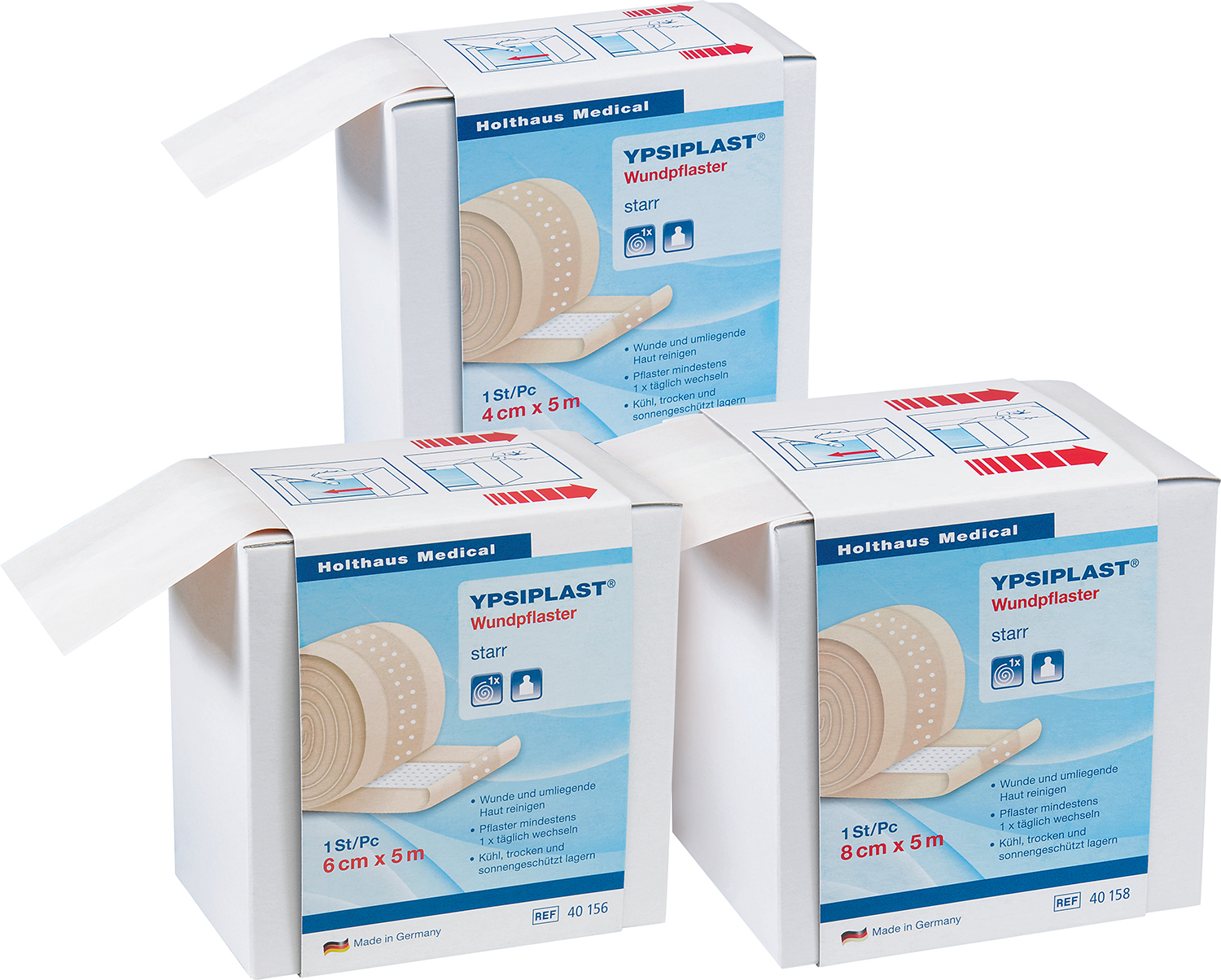 YPSIPLAST elastisch Wundpflaster 6 cm x 5 m YPSIPLAST elastisch Wundpflaster 6 cm x 5 m
