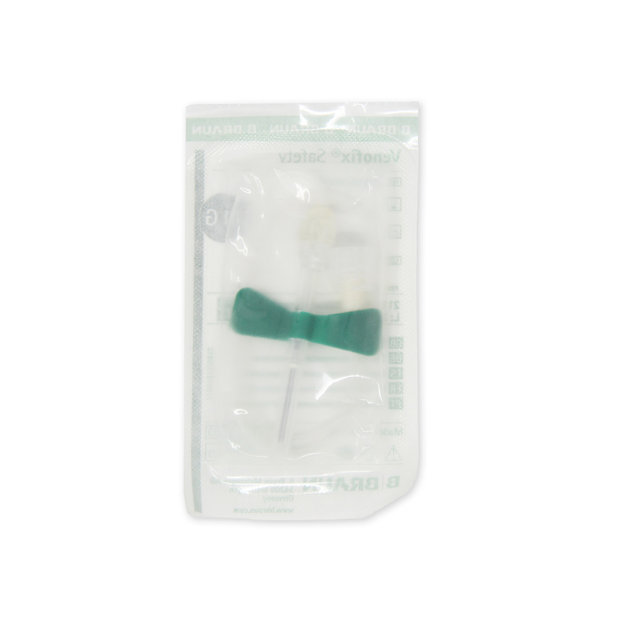 Venofix® Safety, 0,80 x 19 mm, grün - Packung à 50 Stück 